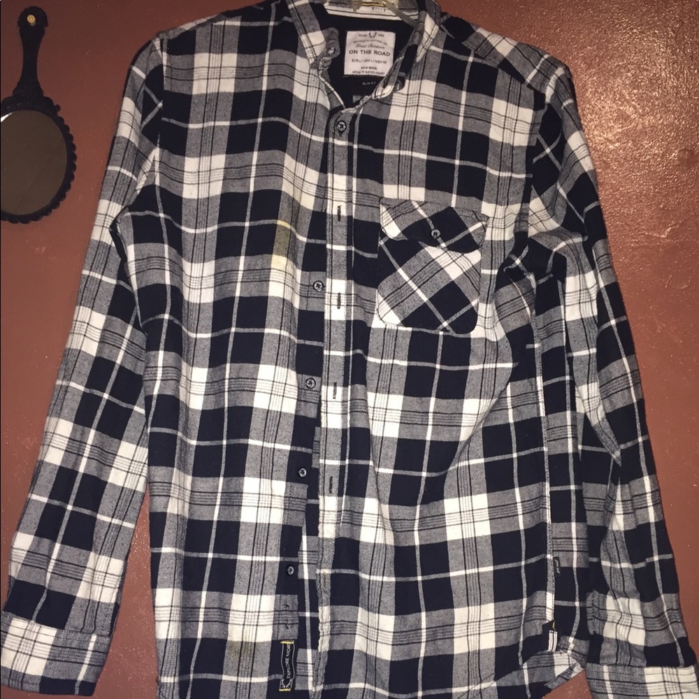 Men’s On The Road flannel sz.L